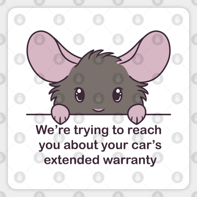 We're trying to reach you... Sticker by DeguArts